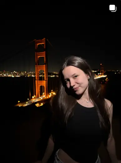 Golden Gate at night — UGC video by Azaliia Salavatova