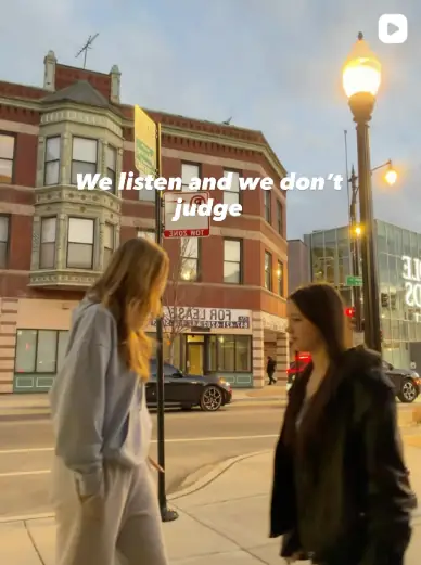 we listen and we don't judge — UGC video by Azaliia Salavatova